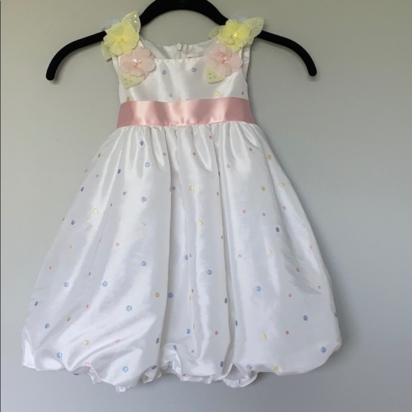 3T girl’s bubble dress Cest Chouette Couture - Picture 1 of 8